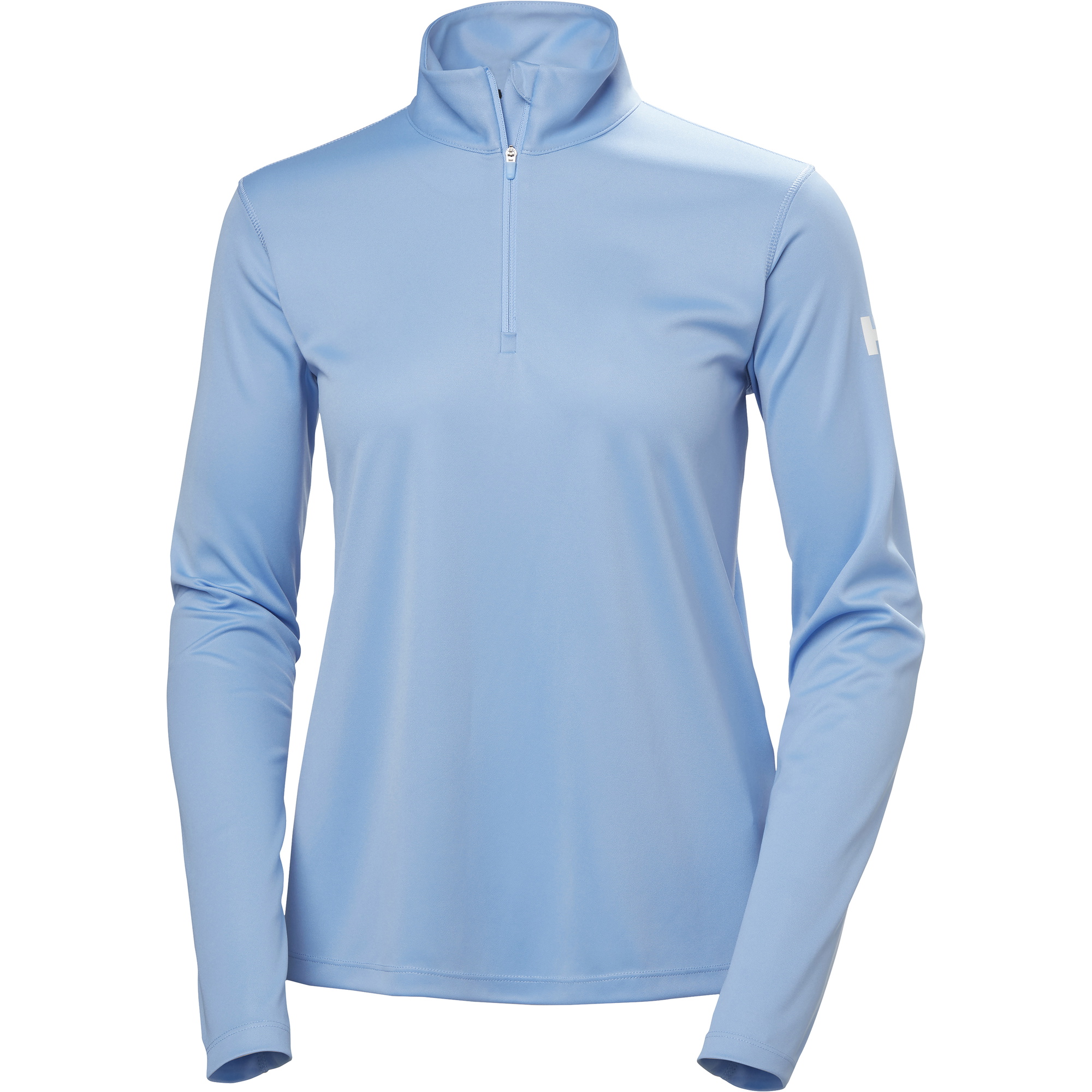 2026 Helly Hansen Tech 1/2 Zip 49562 Til Kvinder - Bright Blue
